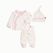 Load image into Gallery viewer, Pink Baby Beats Kimono Set
