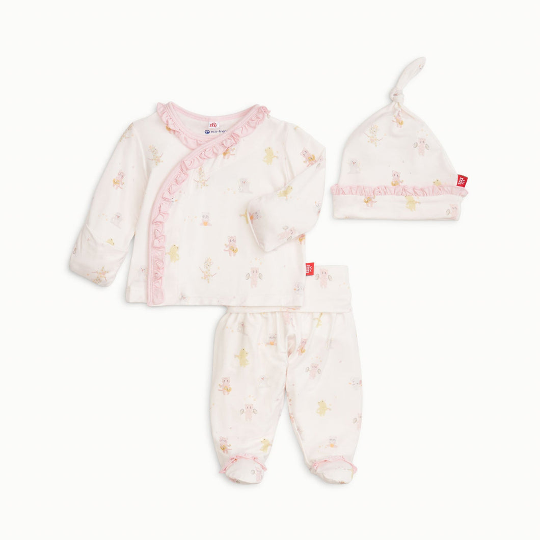 Pink Baby Beats Kimono Set