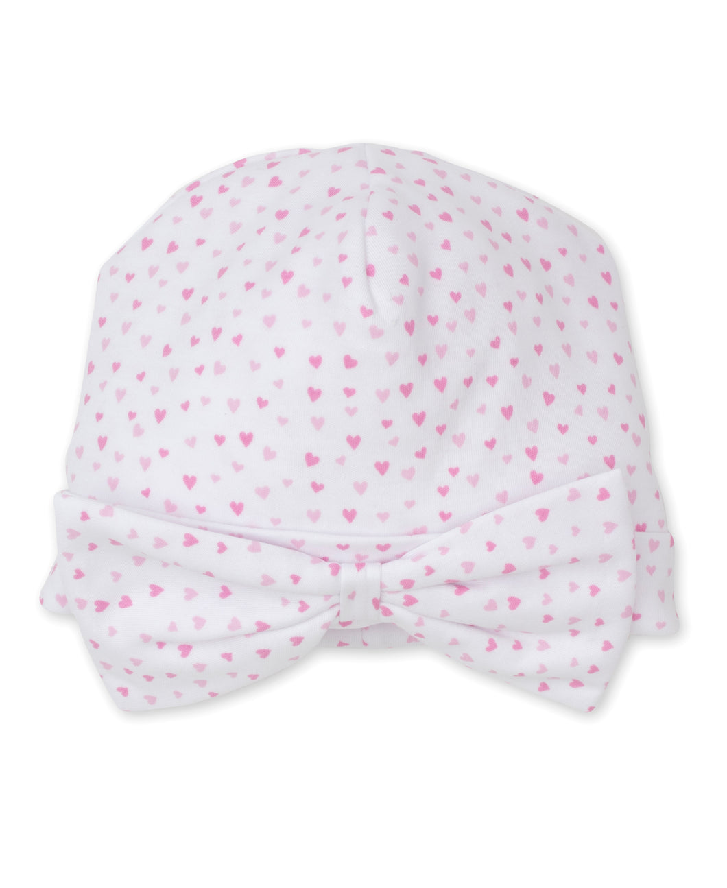 Baby Hat in Pink Sweethearts with Bow