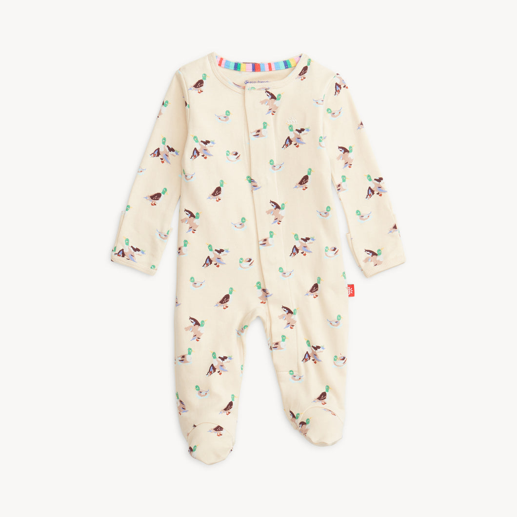Quack Me Up - Organic Cotton Footie