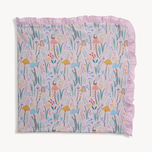 Shroom & Bloom - Ruffled Modal Blanket