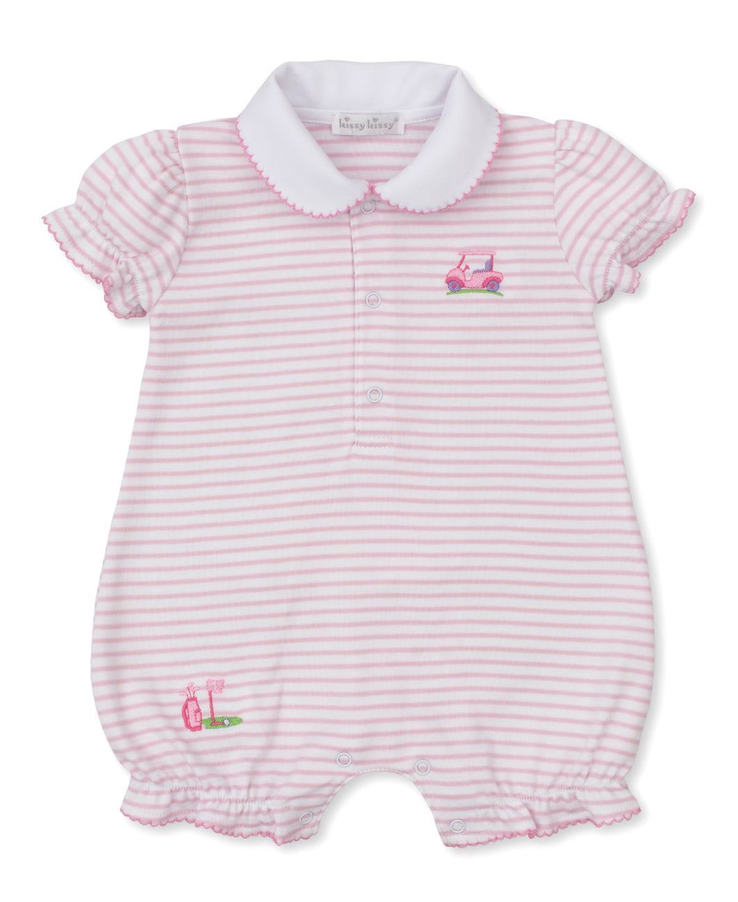 Fairway Foursome Pink Playsuit
