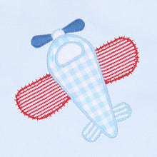 Load image into Gallery viewer, Propeller Pals Zippered Footie - 6 Month
