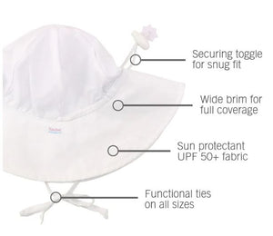 White Sun Protective Hat