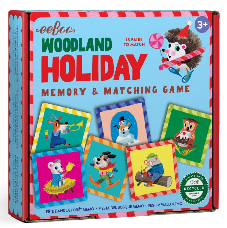 Woodland Holiday Little Matching Game