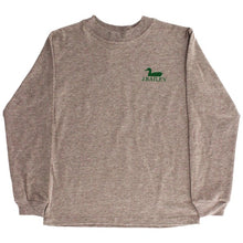 Load image into Gallery viewer, J. Bailey&#39;s L/S Logo Tee - Tan with Mallard Duck
