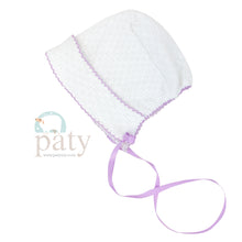 Load image into Gallery viewer, Paty, Inc. Girl&#39;s Knit Bonnet w/Ribbon Tie
