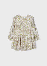 Load image into Gallery viewer, Girl&#39;s Muted Floral Print Dress
