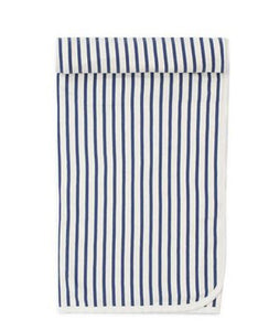 Kissy Kissy Basic Navy Stripes Blanket