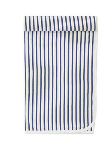 Kissy Kissy Basic Navy Stripes Blanket