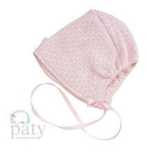 Load image into Gallery viewer, Paty, Inc. Girl&#39;s Knit Bonnet w/Ribbon Tie
