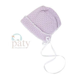 Paty, Inc. Girl's Knit Bonnet w/Ribbon Tie