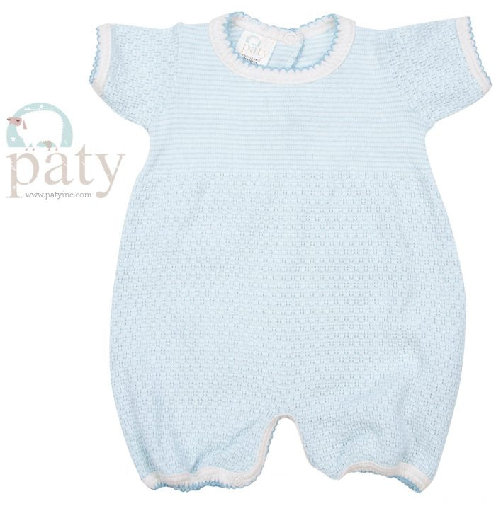 Paty, Inc Knit S/S Cuffed Bubble