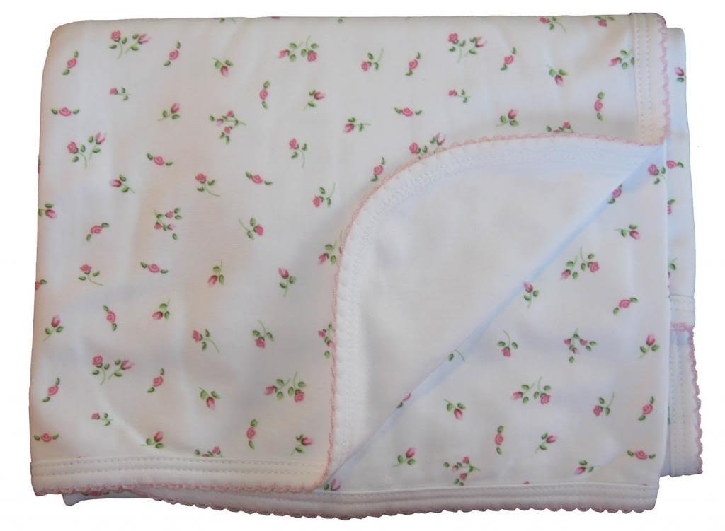 Garden Roses Girl's Print Blanket