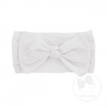 Load image into Gallery viewer, Wee Ones Nylon Baby Headband w/Bow
