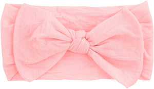 Wee Ones Nylon Baby Headband w/Bow