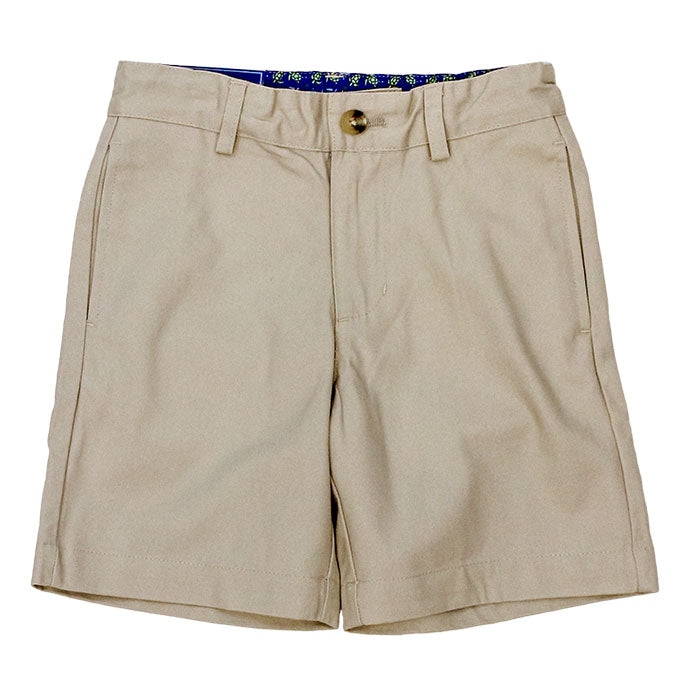 Boy's Twill Shorts - Khaki