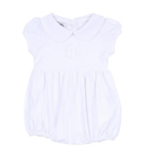 Load image into Gallery viewer, Bubble with Embroidered Cross in White
