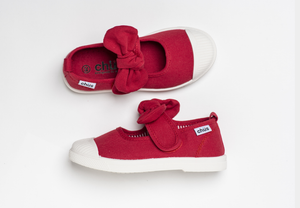 CHUS Athena Bow Shoe - Red