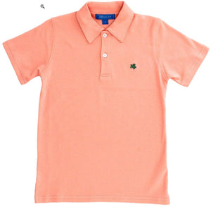 S/S Polo Shirt - Cantaloupe
