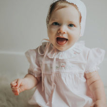 Load image into Gallery viewer, Feltman Brothers Girl&#39;s Pink Scalloped Rose Bubble
