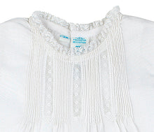 Load image into Gallery viewer, Feltman Brother&#39;s Girl&#39;s Slip Dress w/ Pintucks &amp; Lace in White
