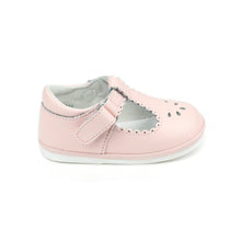Load image into Gallery viewer, Dottie Scalloped T-Strap Mary Jane (Baby) - Pink -  L&#39;Amour
