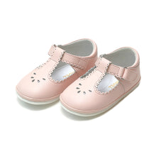 Load image into Gallery viewer, Dottie Scalloped T-Strap Mary Jane (Baby) - Pink
