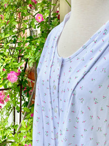 Garden Roses Print - Mom Nightgown