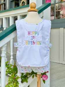 Celebration Bib & Bloomer Set