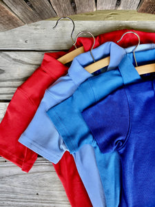 S/S Polo Shirt -  Red