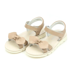Leigh Bow Sandal - Latte