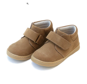 Parker Sporty Velcro Boot in Nubuck Brown