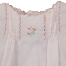 Load image into Gallery viewer, Flower Embroidered Heirloom Diaper Set - Pink

