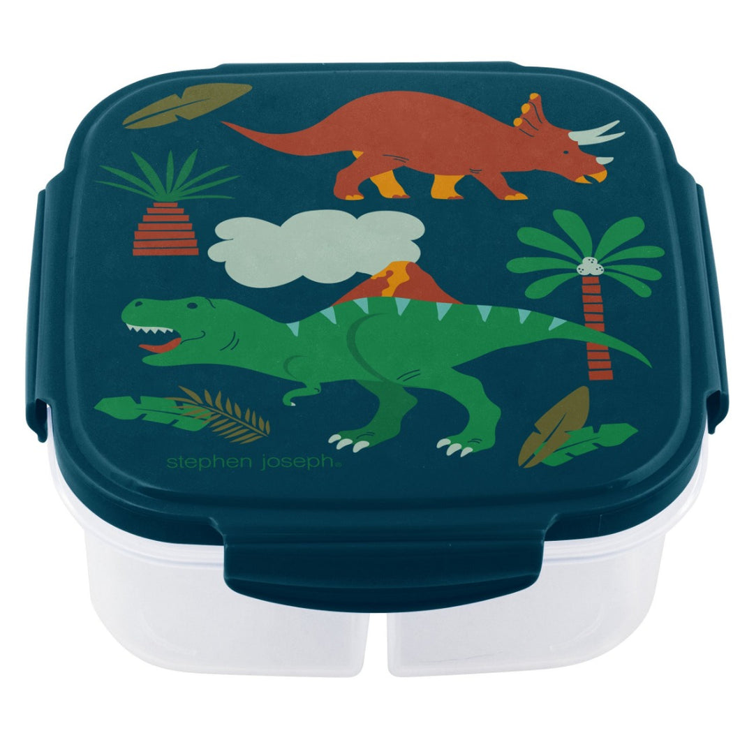 Dino Green - Snack Box w/ Ice Pack