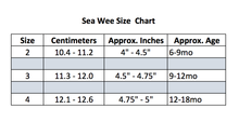 Sun san 2025 size chart infant