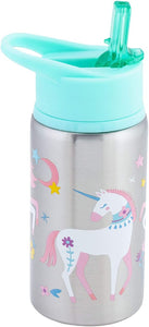 Flip Top Stainless Steel Water Bottles