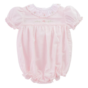 Feltman Brothers Girl's Pink Scalloped Rose Bubble