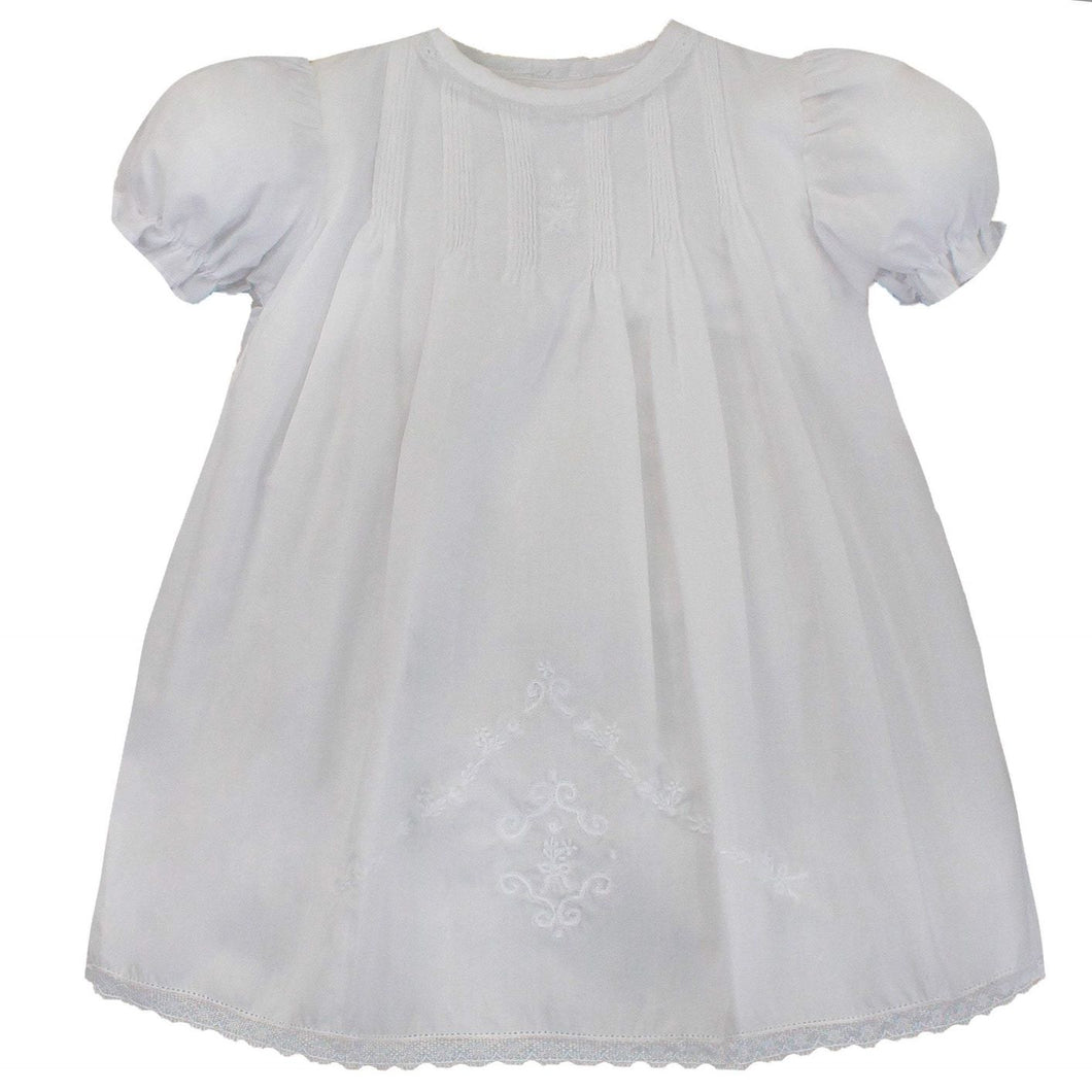 White Heirloom Hand-smocked & Embroidered Dress