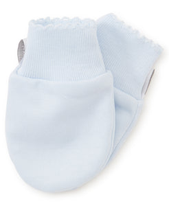 Baby Mittens in Pink, Blue or White