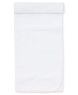 White/Pink Trim Basics Blanket